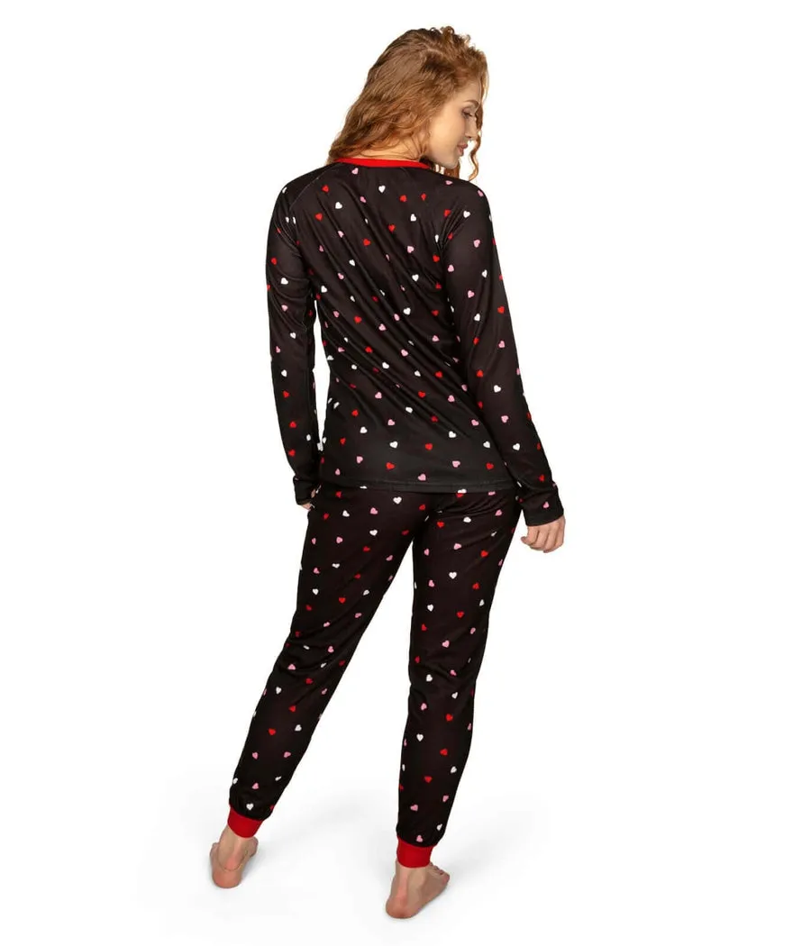 Women's Crushing Hard Pajama Set sold by Tipsy Elves product image thumbnail 2