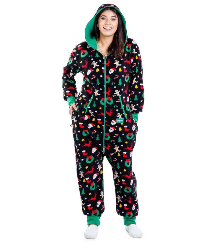 Women's Cookie Cutter Plus Size Jumpsuit sold by Tipsy Elves