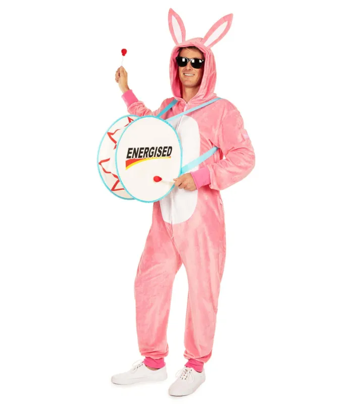 Men's Energetic Bunny Costume sold by Tipsy Elves