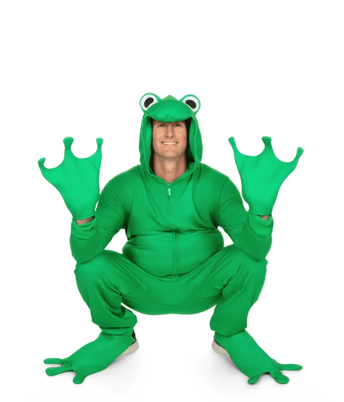 Men's Frog Costume sold by Tipsy Elves