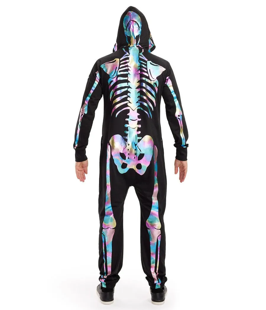 Men's Iridescent Skeleton Costume sold by Tipsy Elves product image thumbnail 3