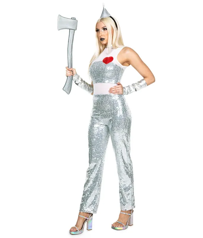 Women's Tin Fellow Costume made by Tipsy Elves