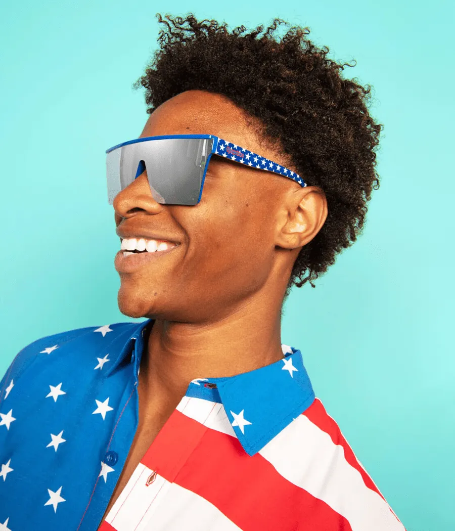 Star Spangled Polarized Sunglasses sold by Tipsy Elves product image thumbnail 3