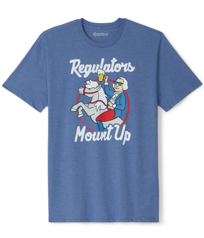 Men's Mount Up Tee made by Tipsy Elves