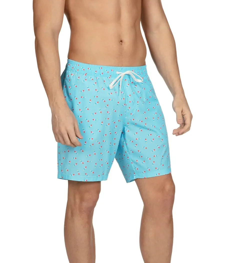 Patriotic Pops Stretch Swim Trunks - 7.5" Inseam sold by Tipsy Elves product image thumbnail 4