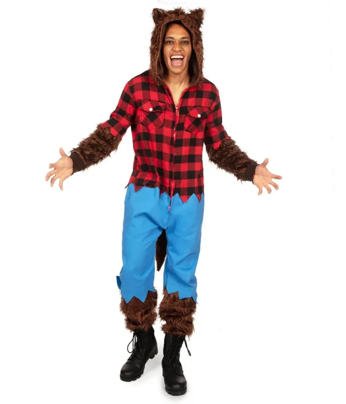 Men's Werewolf Costume sold by Tipsy Elves