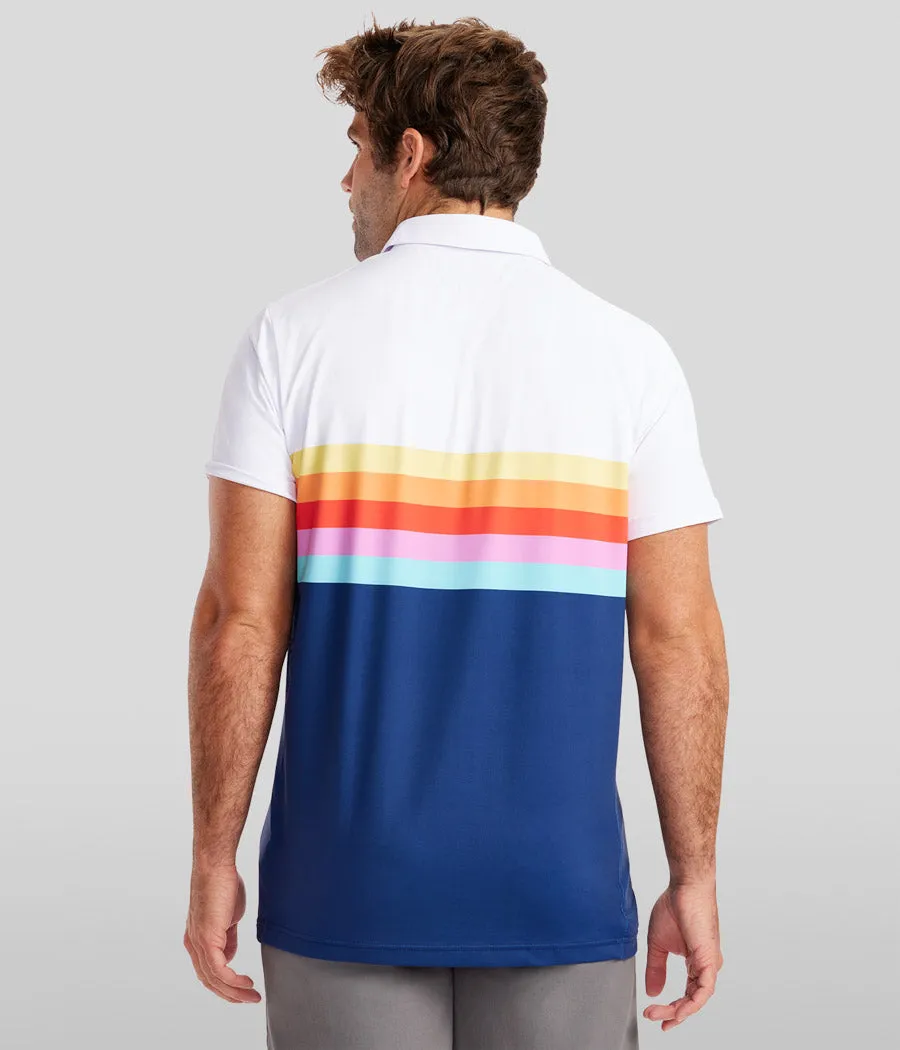 Men's Santa Fe Golf Polo sold by Tipsy Elves product image thumbnail 3