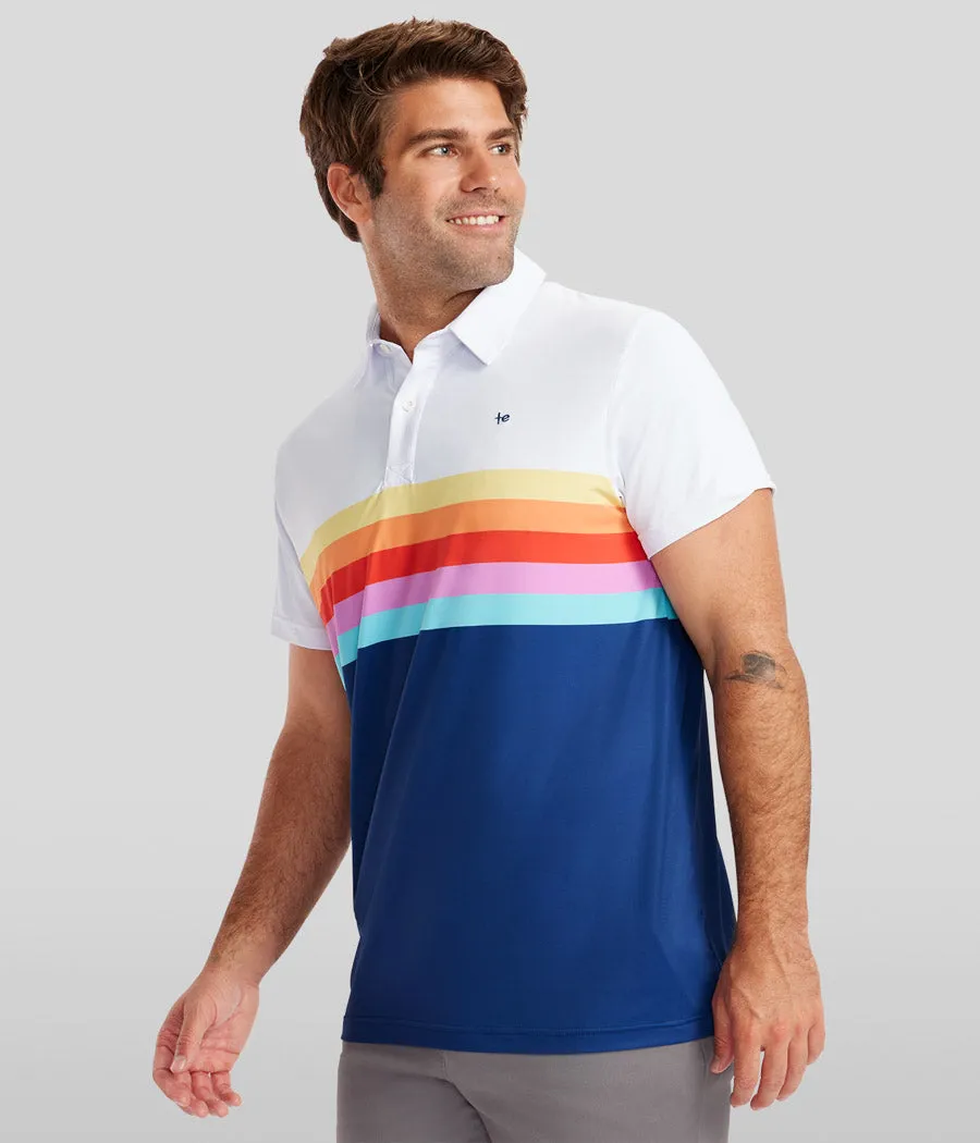 Men's Santa Fe Golf Polo sold by Tipsy Elves product image thumbnail 5