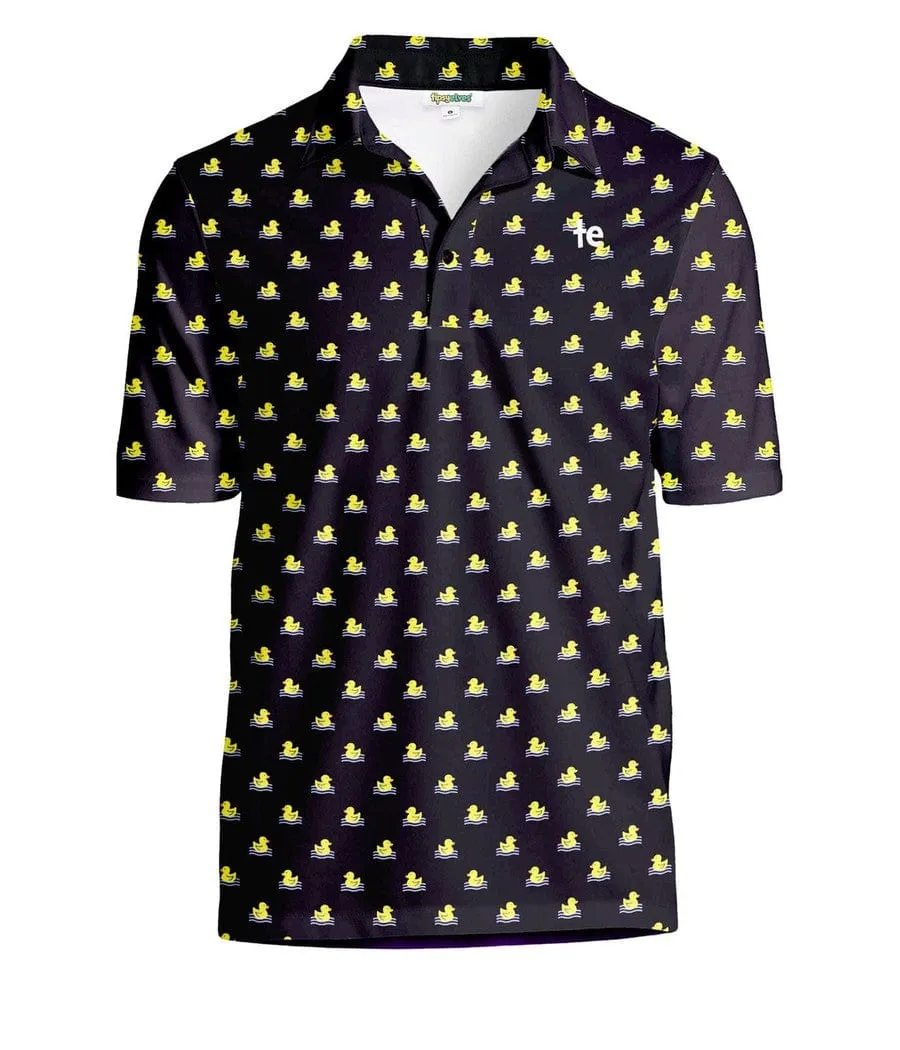 Men's Rubber Ducky Golf Polo sold by Tipsy Elves product image thumbnail 5