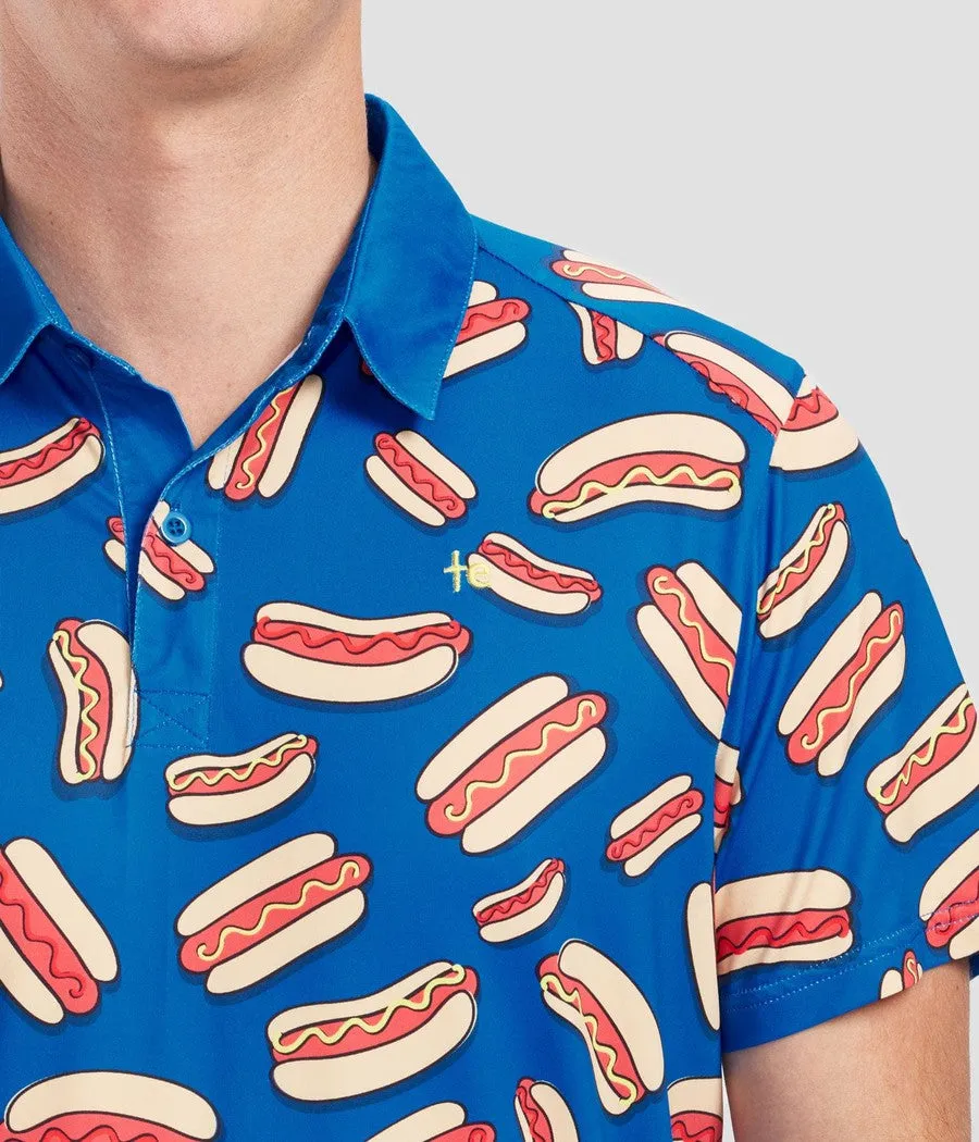 Men's Hot Dog Golf Polo sold by Tipsy Elves product image thumbnail 5