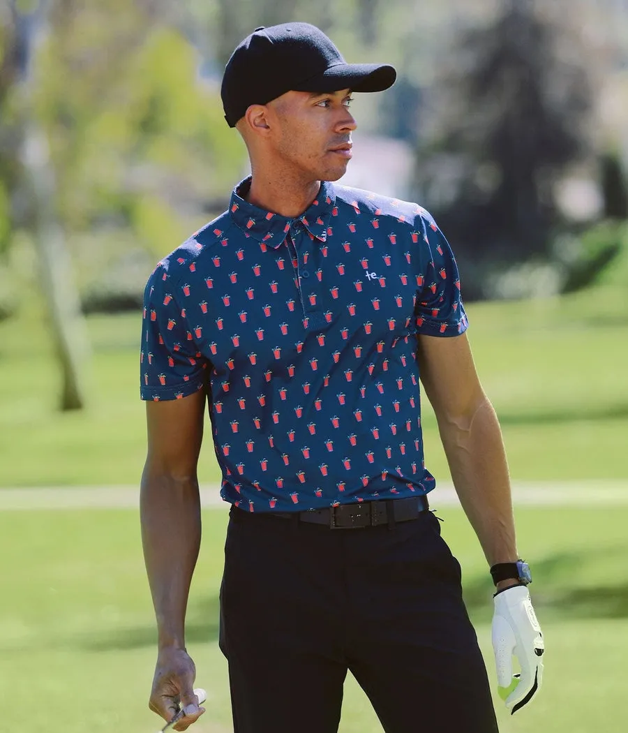 Men's Bloody Mary Golf Polo sold by Tipsy Elves product image thumbnail 2