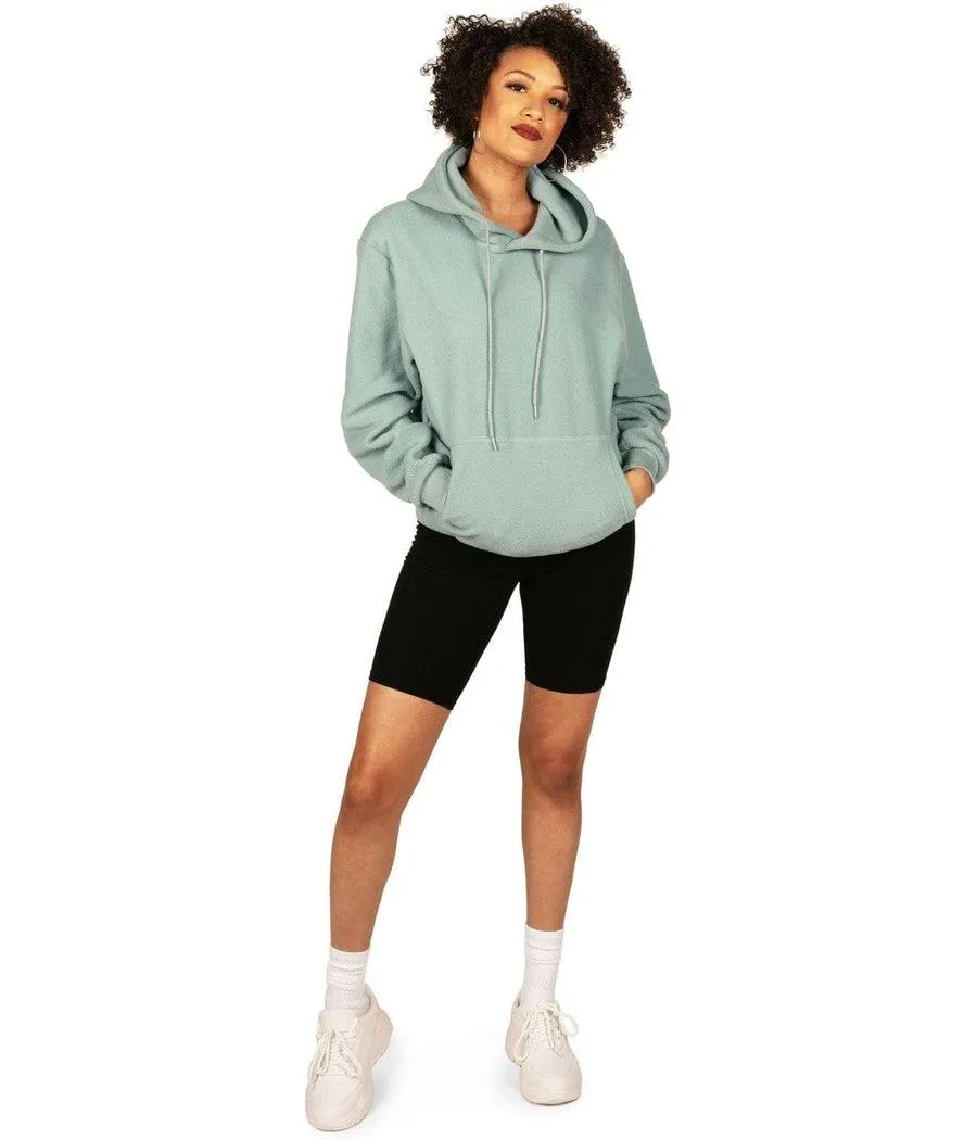 Women's Seafoam Solace Fleece Hoodie sold by Tipsy Elves product image thumbnail 3