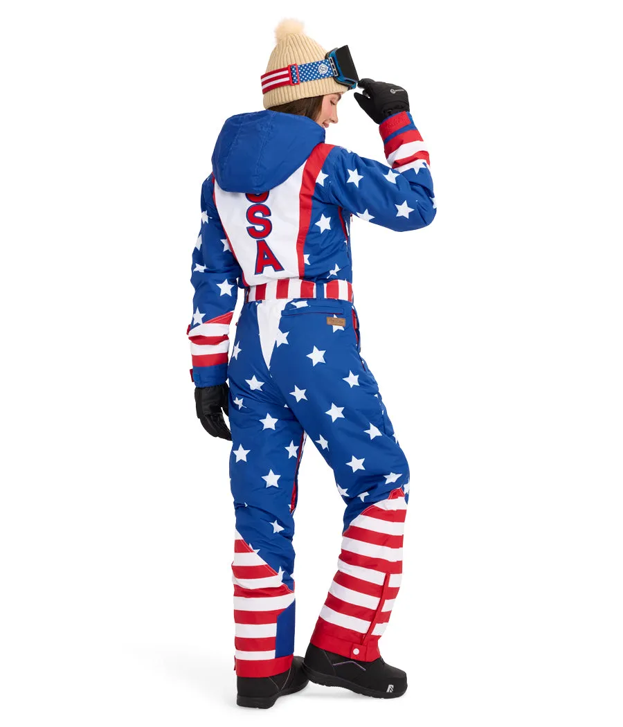 Women's Americana Ski Suit sold by Tipsy Elves product image thumbnail 3