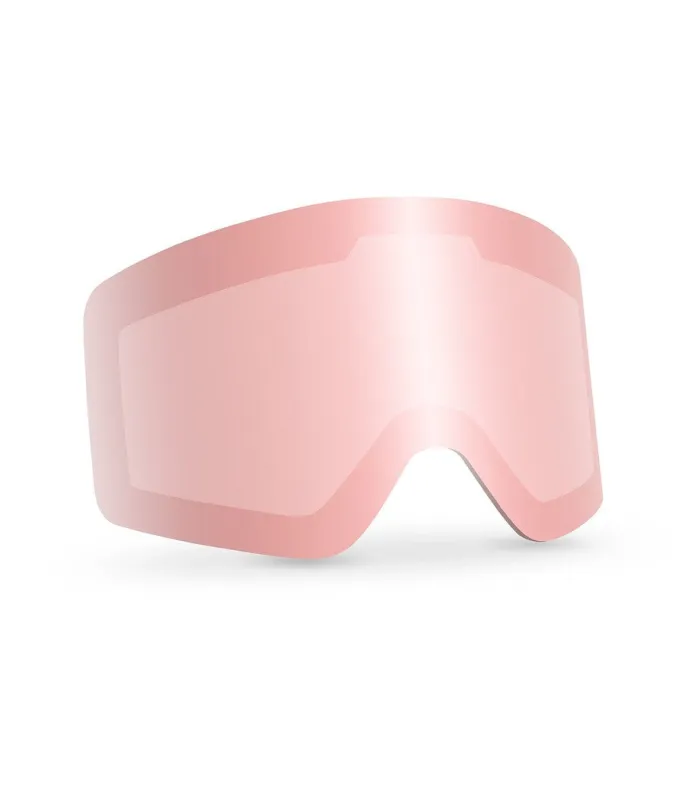 Pink APRES Snow Goggle Lens made by Tipsy Elves
