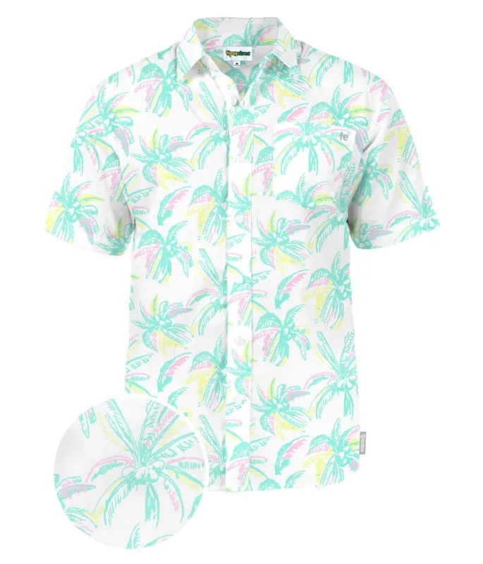 Men's Vibrant Vacation Hawaiian Shirt sold by Tipsy Elves