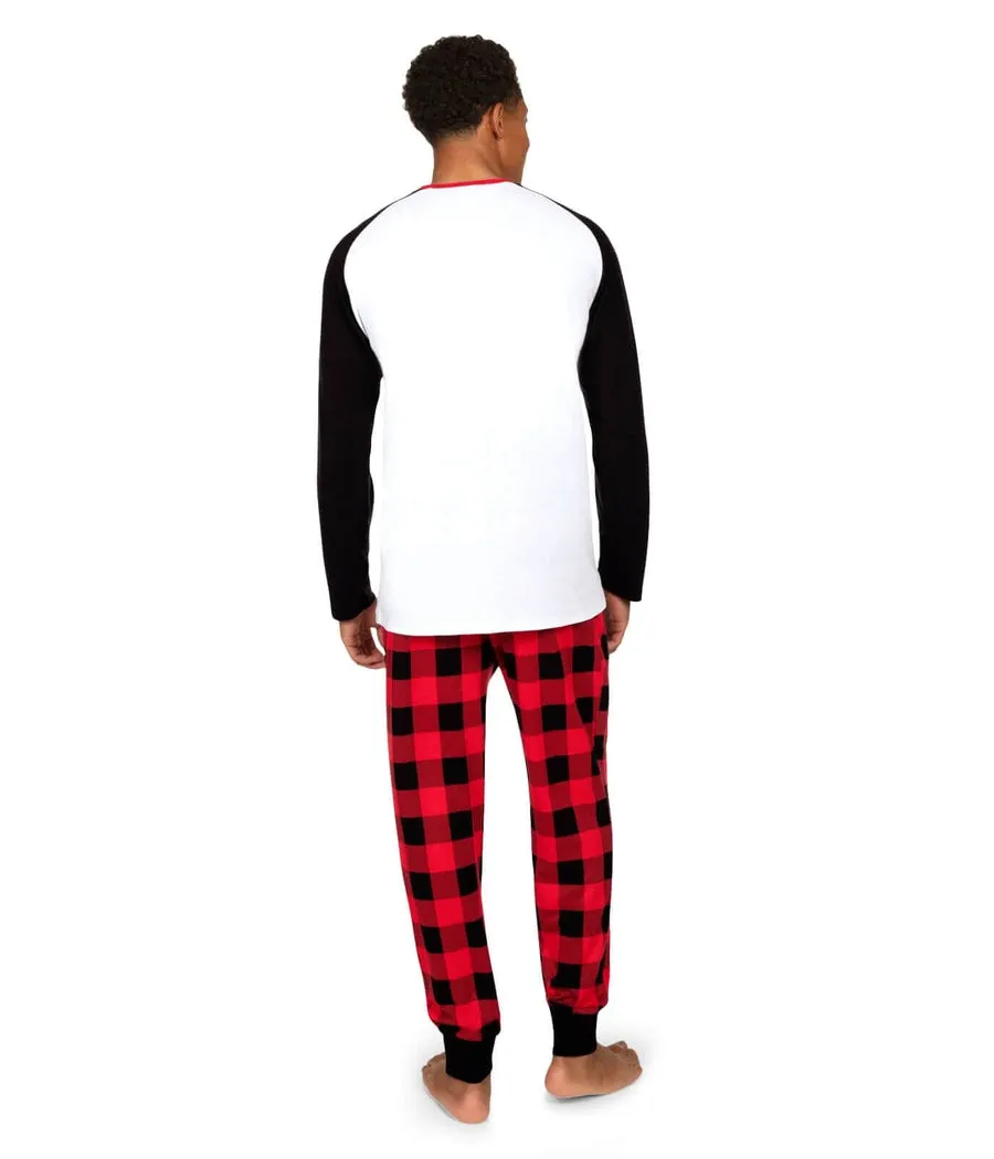 Men's Team Santa Crew Neck Pajama Set sold by Tipsy Elves product image thumbnail 2