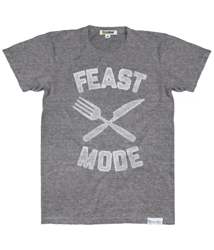 Men's Feast Mode Tee made by Tipsy Elves