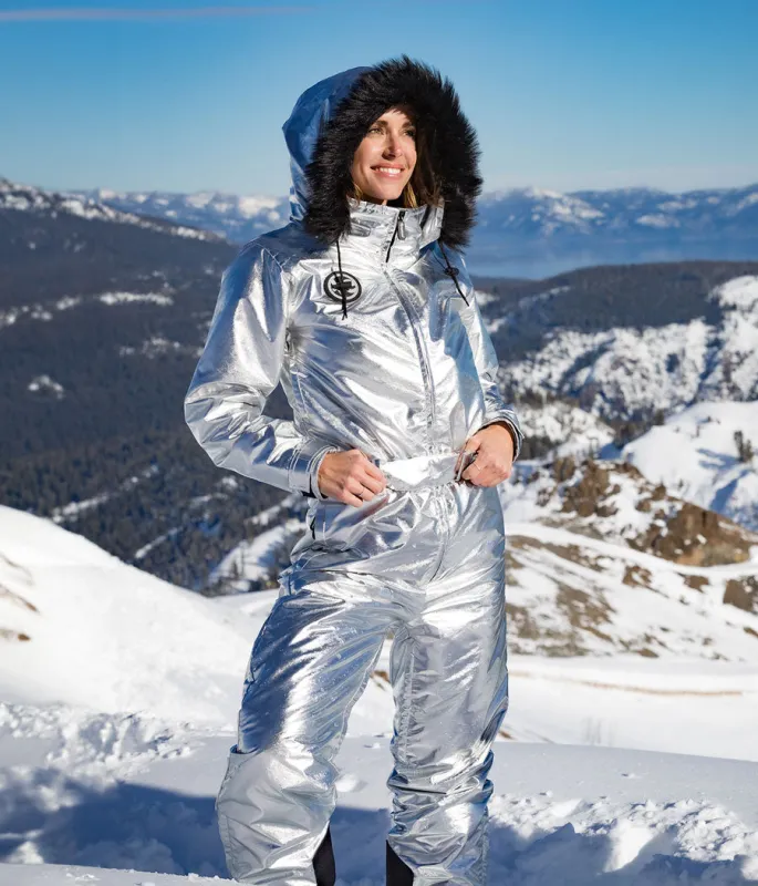 Women's Silver Bullet Snow Suit sold by Tipsy Elves