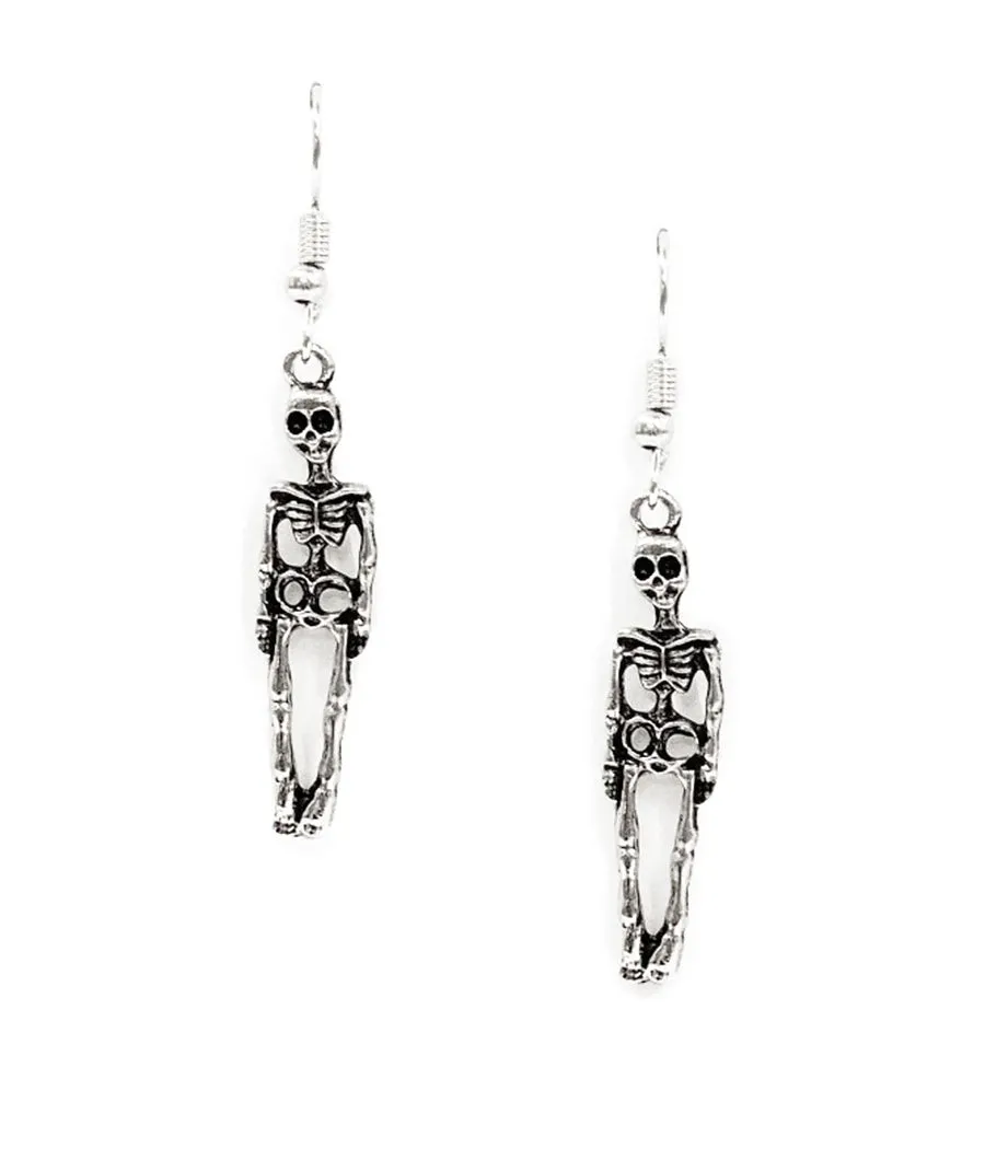 Skeleton Earrings sold by Tipsy Elves