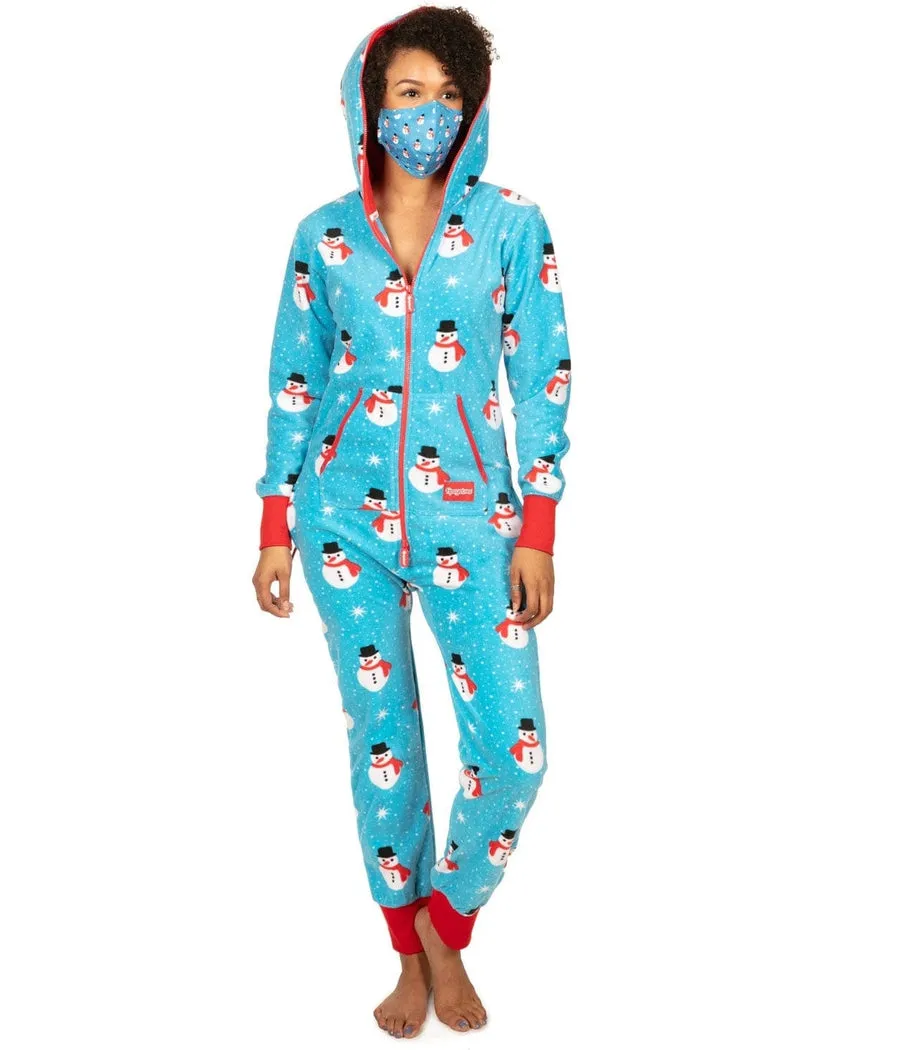 Snowman is an Island Face Mask sold by Tipsy Elves product image thumbnail 4
