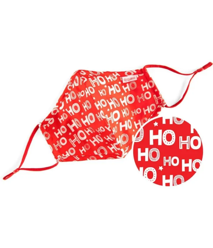 Ho Ho ho Face Mask sold by Tipsy Elves