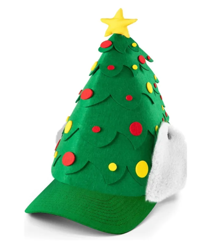 Christmas Tree Hat sold by Tipsy Elves