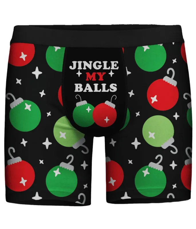 Men's Jingle My Balls Boxer Briefs made by Tipsy Elves