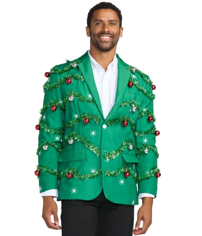 Men's Gaudy Garland Blazer sold by Tipsy Elves