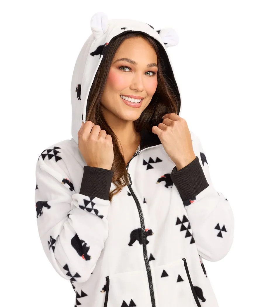 Women's Beary Christmas Jumpsuit sold by Tipsy Elves product image thumbnail 5