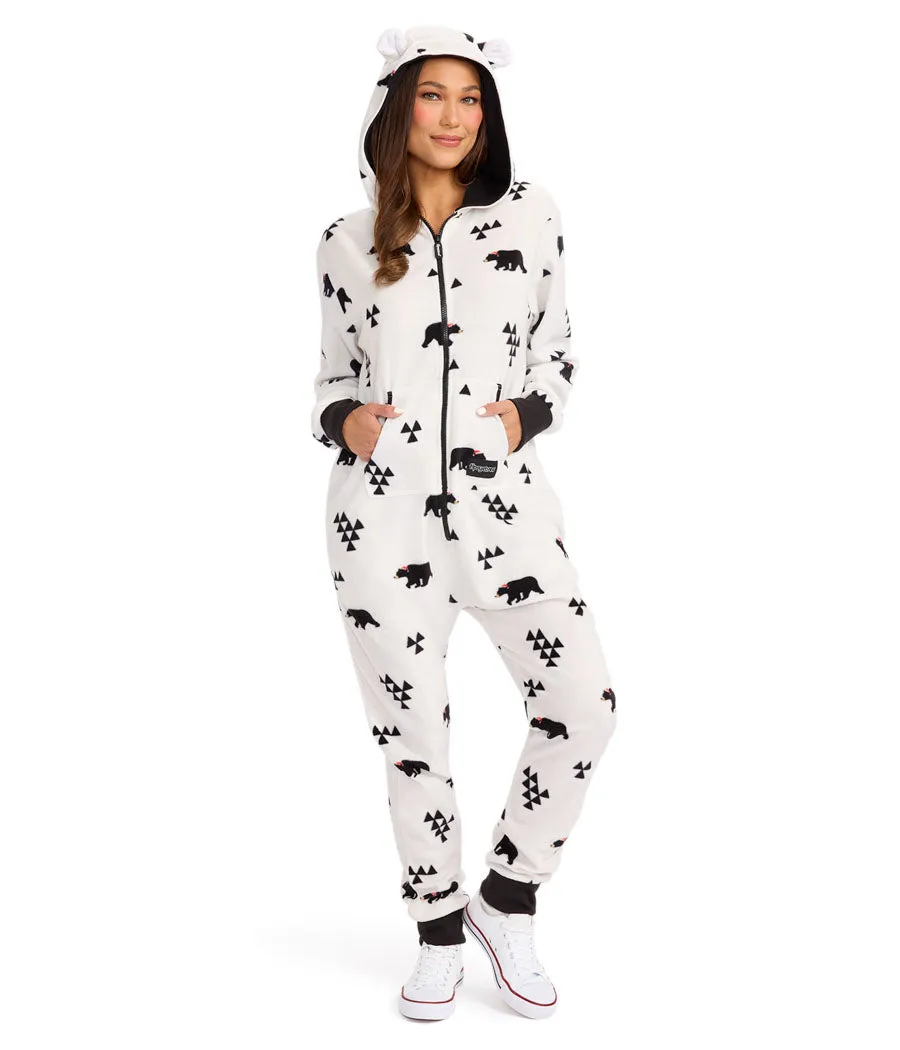 Women's Beary Christmas Jumpsuit sold by Tipsy Elves
