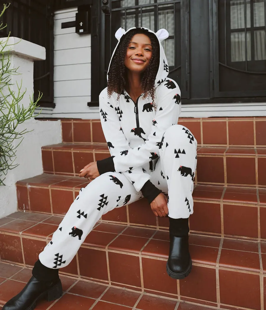 Women's Beary Christmas Jumpsuit sold by Tipsy Elves product image thumbnail 2