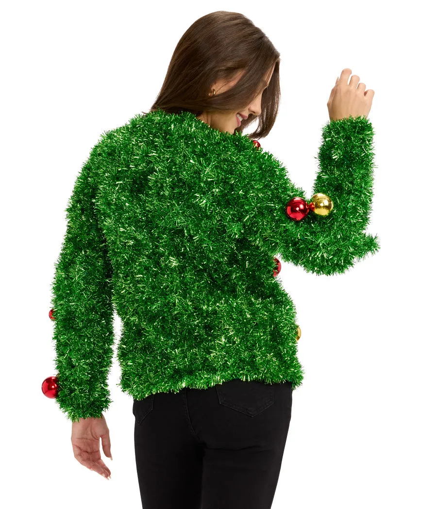 Women's Bristle Babe Ugly Christmas Cardigan Sweater sold by Tipsy Elves product image thumbnail 3