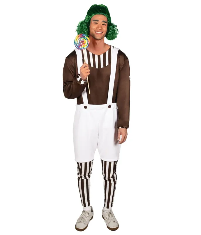Men's Chocolate Factory Worker Costume sold by Tipsy Elves