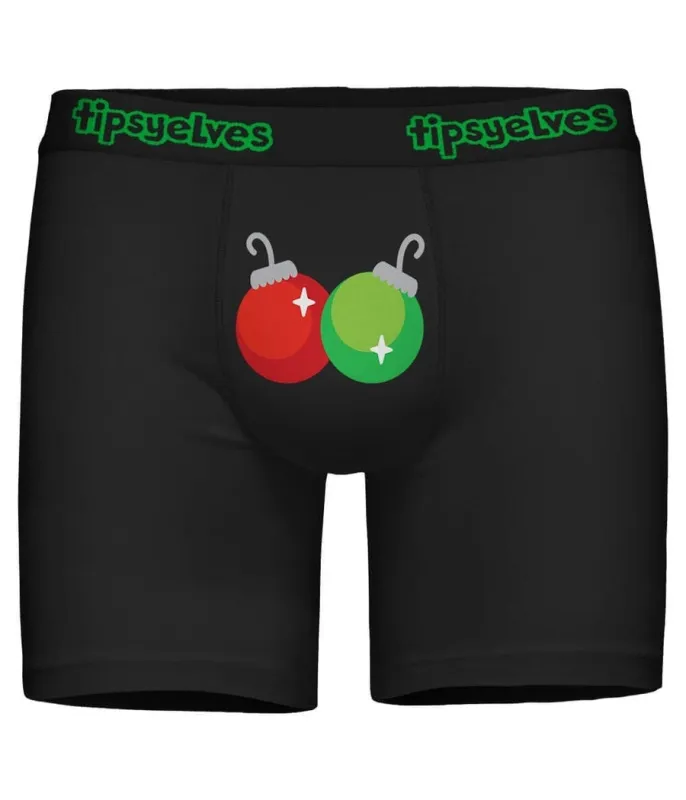 Men's Jingle Bells Boxer Briefs made by Tipsy Elves
