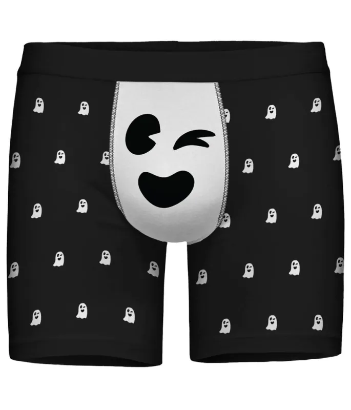 Men's Ghost Boxer Briefs sold by Tipsy Elves