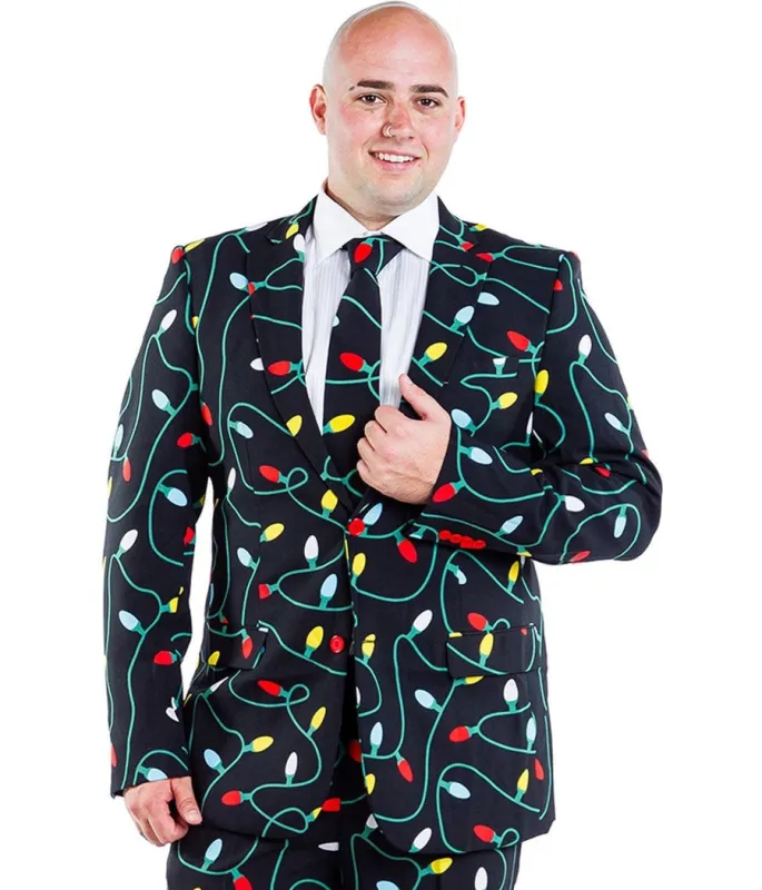 Men's Tangle Wrangler Big and Tall Blazer w/ Tie sold by Tipsy Elves