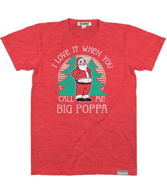 Men's Big Poppa Tee made by Tipsy Elves