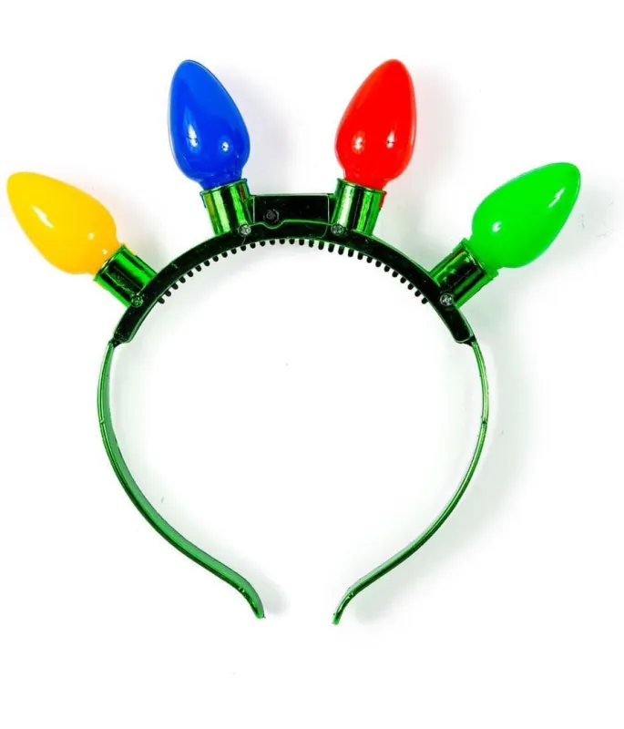 Flashing Light Headband made by Tipsy Elves