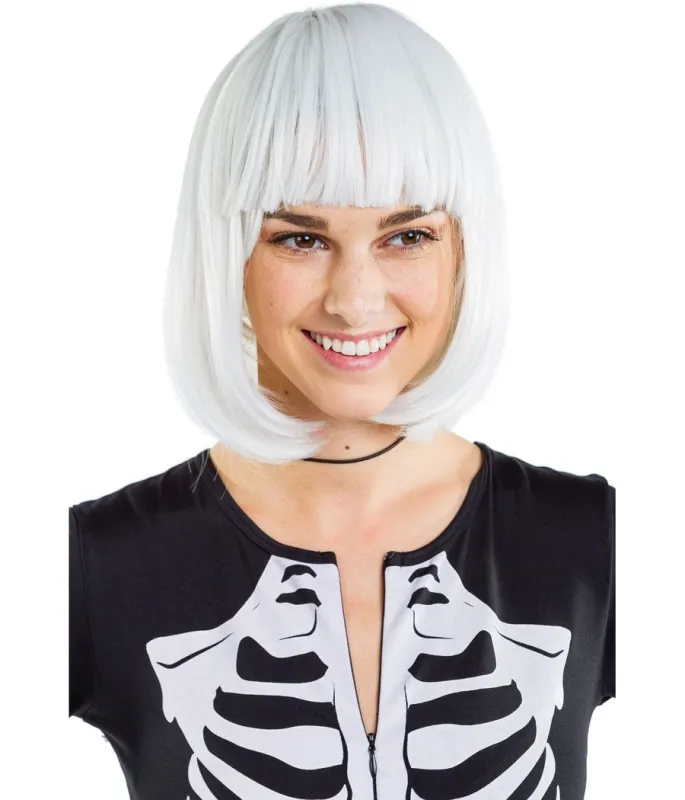Short White Wig sold by Tipsy Elves