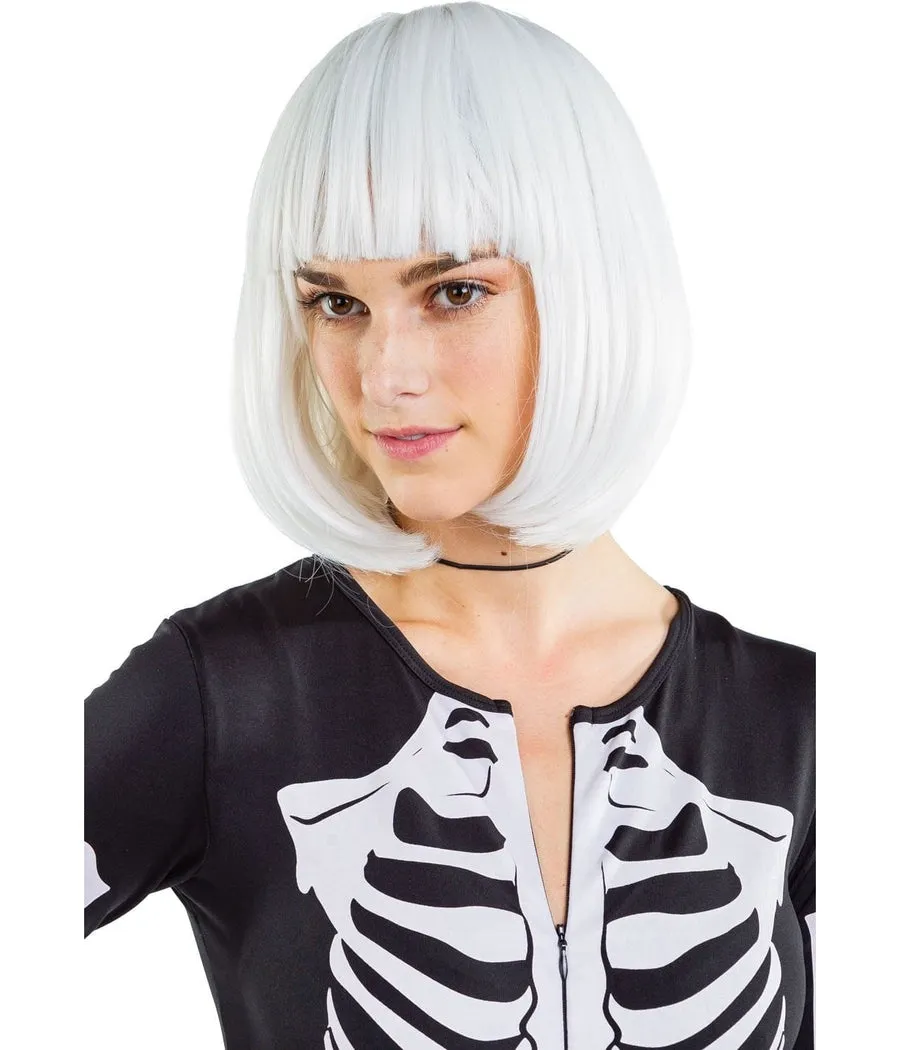 Short White Wig sold by Tipsy Elves product image thumbnail 2