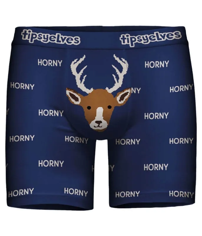 Men's Horny Boxer Briefs made by Tipsy Elves