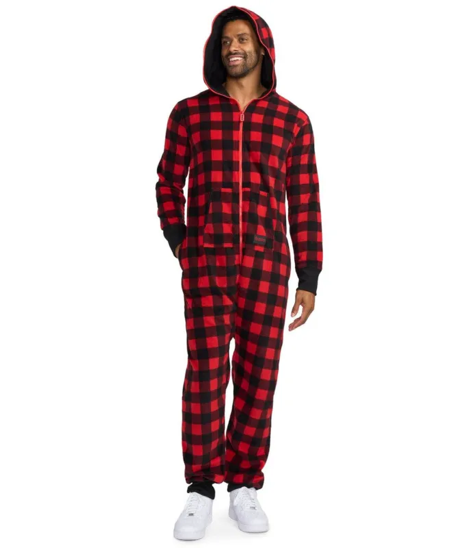 Men's Lumberjack Jumpsuit sold by Tipsy Elves