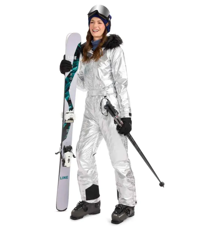 Women's Silver Bullet Ski Suit sold by Tipsy Elves
