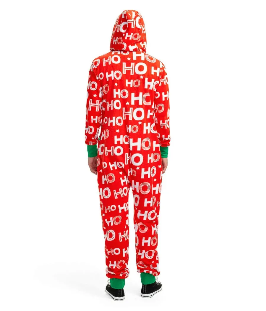 Men's Ho Ho Ho Jumpsuit sold by Tipsy Elves product image thumbnail 2