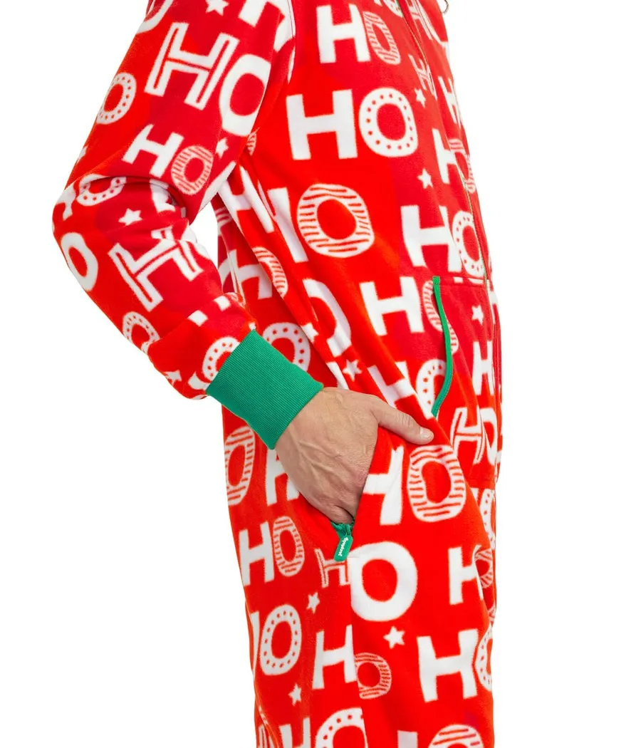 Men's Ho Ho Ho Jumpsuit sold by Tipsy Elves product image thumbnail 3
