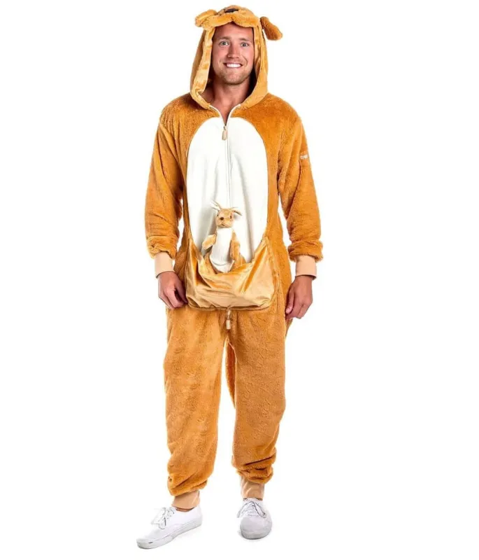 Men's Kangaroo Costume sold by Tipsy Elves
