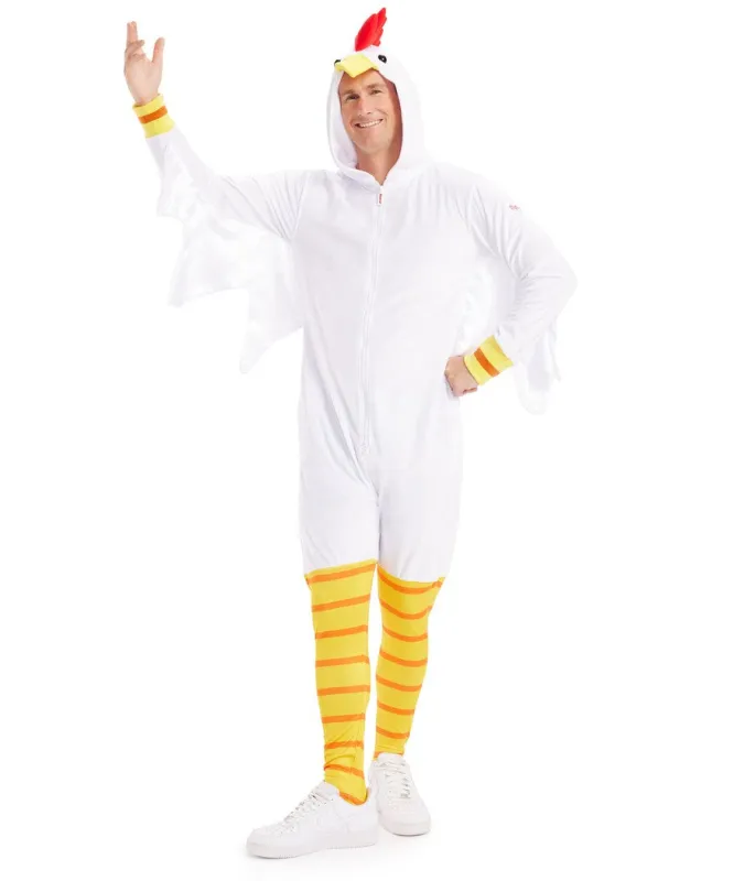 Men's Chicken Costume sold by Tipsy Elves