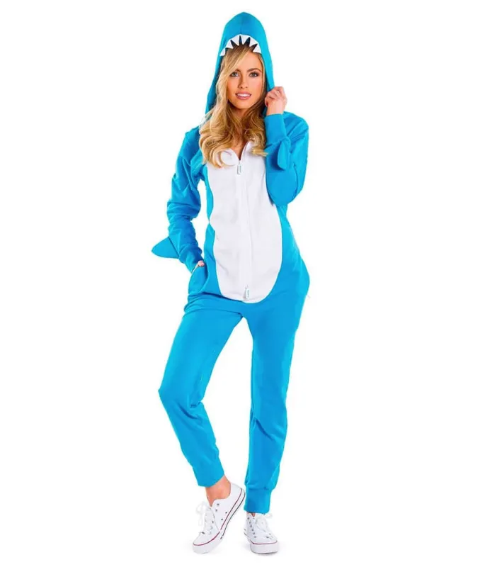 Women's Shark Costume made by Tipsy Elves