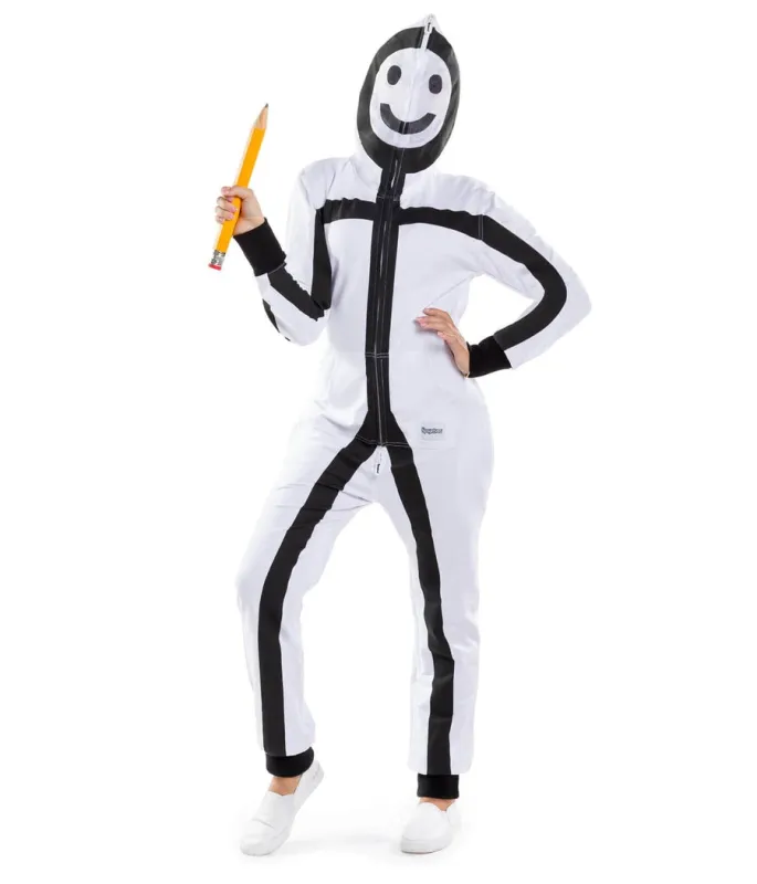 Women's Stick Figure Costume made by Tipsy Elves