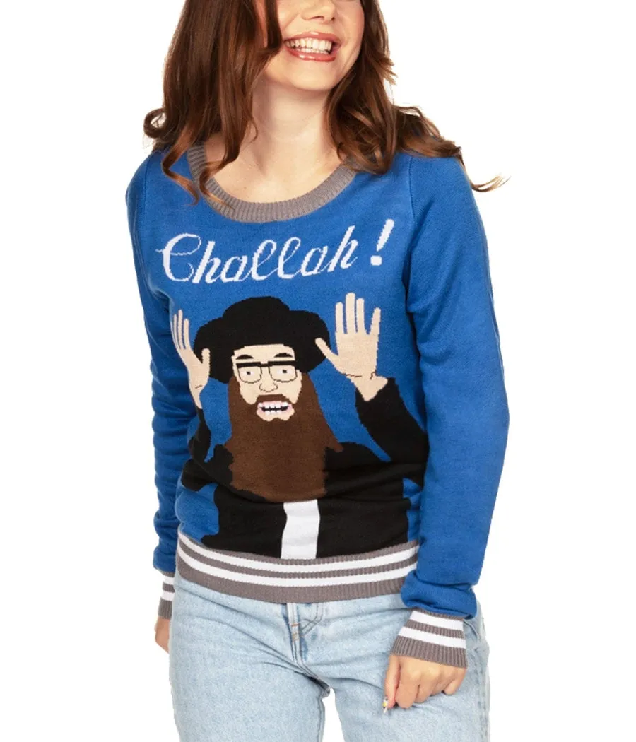 Women's Challah Sweater sold by Tipsy Elves